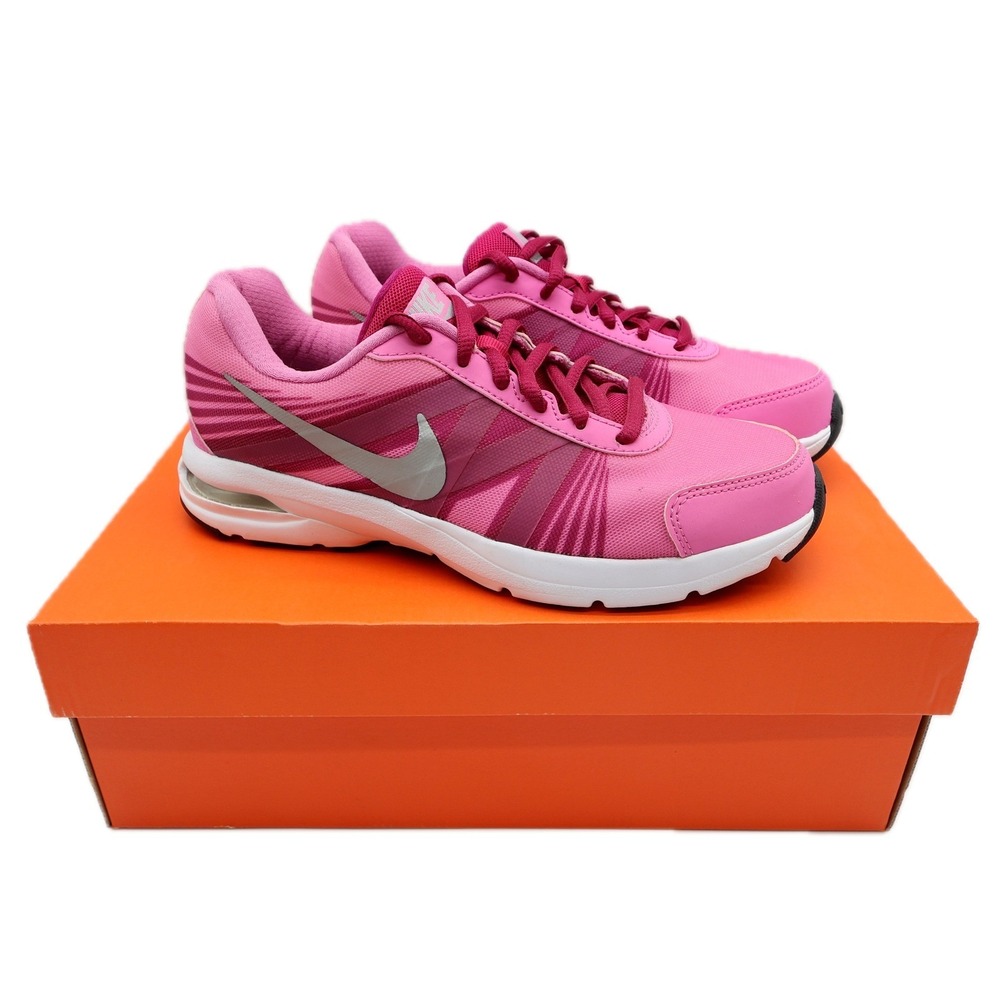 Nike Air Futurun 2 Womens Size 7 Running Shoes Pink Silver 631430-500 New